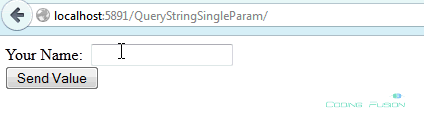 Query String example in asp .net