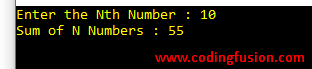 C#-Program-to-Calculate-Sum-of-first-N-natural-numbers