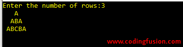 C#-Program-to-print-Alphabet-Triangle