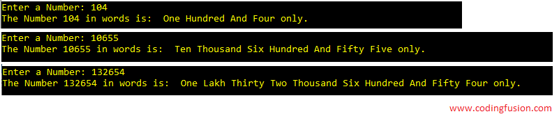 CSharp-program-to-Convert-Number-into-Words