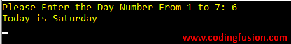 CSharp-program-to-Print-Day-Name-of-Week
