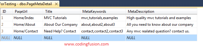 Dynamically add meta tags in Asp .Net MVC