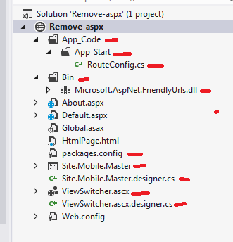 Easiest way to remove .aspx from url in asp.net