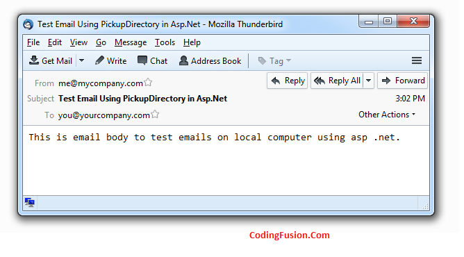 Send Emails in asp .net without internet connectivity using SpecifiedPickupDirectory
