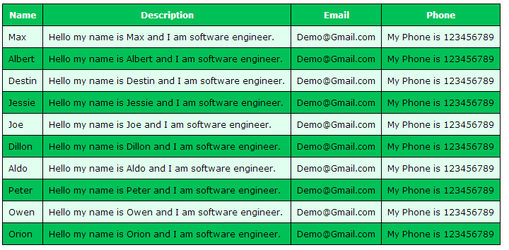 Style-GridView-with-custom-css-codingfusion