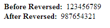 Reverse Integer in asp c#