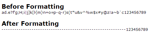 Asp c# regex for numerics only